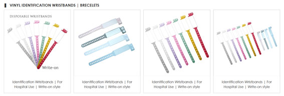 Vinyl ID Bands | Brecelets | Wristbands